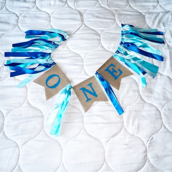 One Banner for First Birthday - Picture 2 of 3